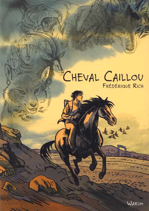 Cheval caillou, bd chez Vraoum! de Rich