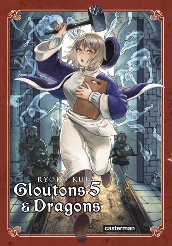  Gloutons & dragons T5, manga chez Casterman de Kui