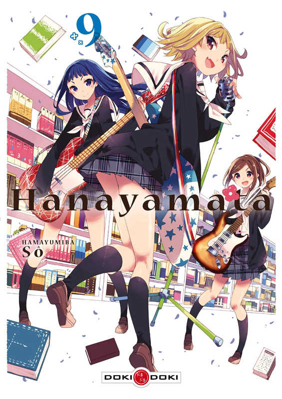  Hanayamata T9, manga chez Bamboo de Hamayumiba