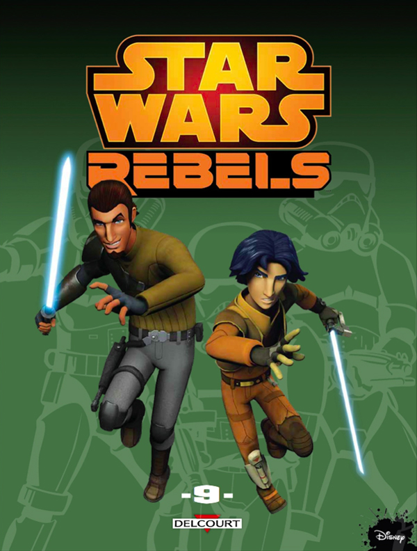  Star Wars Rebels T9, comics chez Delcourt de Fisher, Barlow, Molesworth, Romling, Widermann