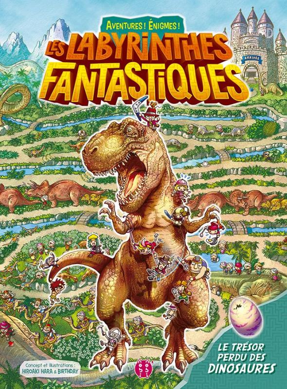 Les labyrinthes fantastiques : Le trésor perdu des dinosaures (0), manga chez Nobi Nobi! de Hara, Birthday
