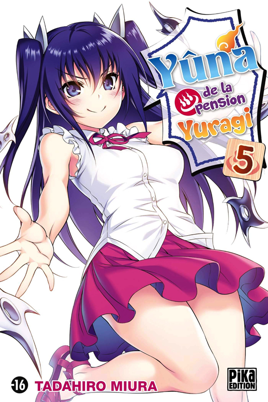  Yûna de la pension Yuragi T5, manga chez Pika de Miura