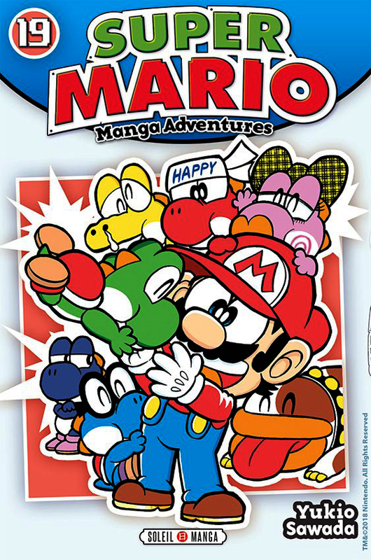  Super Mario T19, manga chez Soleil de Sawada