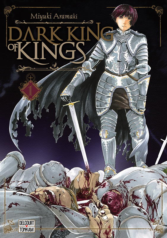  Dark king of kings T1, manga chez Delcourt Tonkam de Aramaki