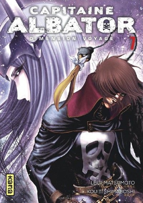 Capitaine Albator Dimension voyage T7, manga chez Kana de Matsumoto, Shimaboshi