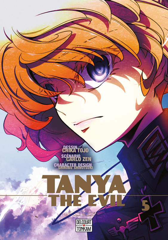  Tanya the evil T5, manga chez Delcourt Tonkam de Carlo, Tôjô
