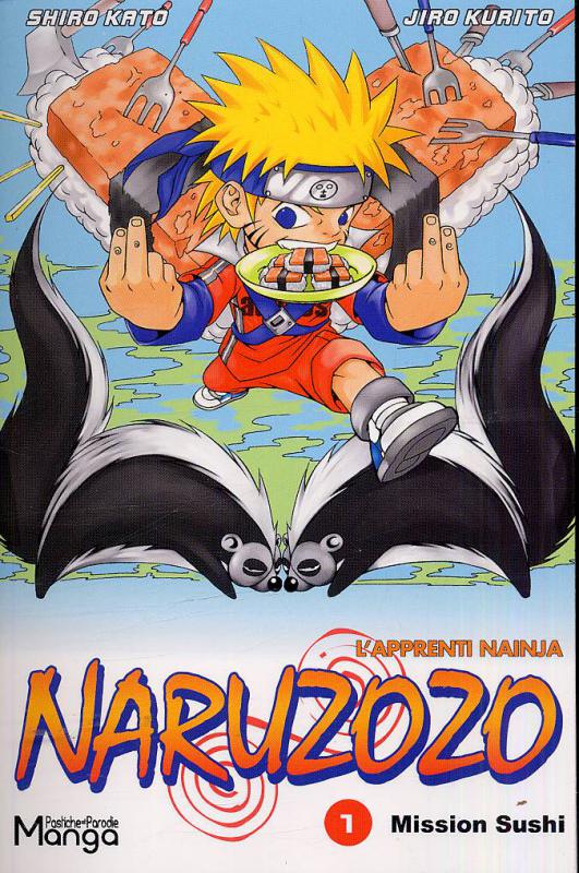 Naruzozo - L'apprenti nainja T1 : Mission sushi (0), manga chez Clair de Lune de Kato, Kurito