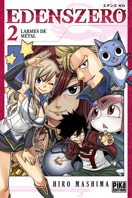  Edens zero T2, manga chez Pika de Mashima