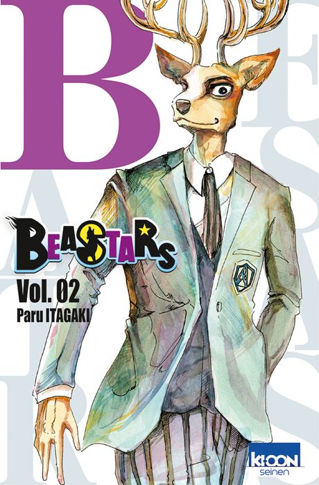  Beastars T2, manga chez Ki-oon de Itagaki
