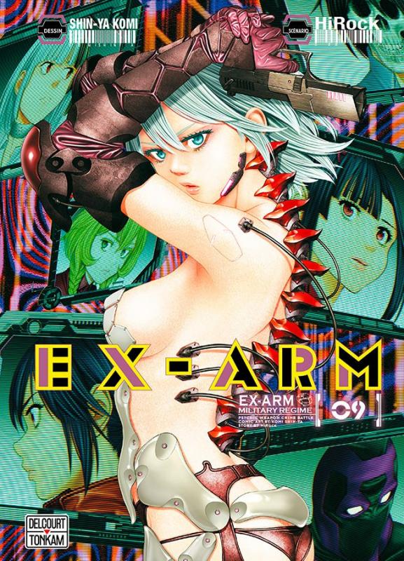  Ex-Arm T9, manga chez Delcourt Tonkam de Hirock, Komi