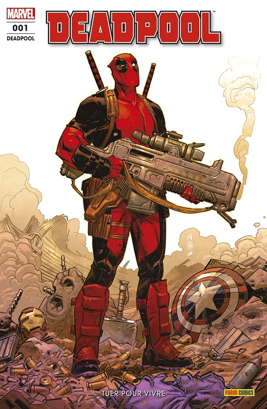 Deadpool : Tuer pour vivre  (0), comics chez Panini Comics de Young, Hepburn, Klein, Herring
