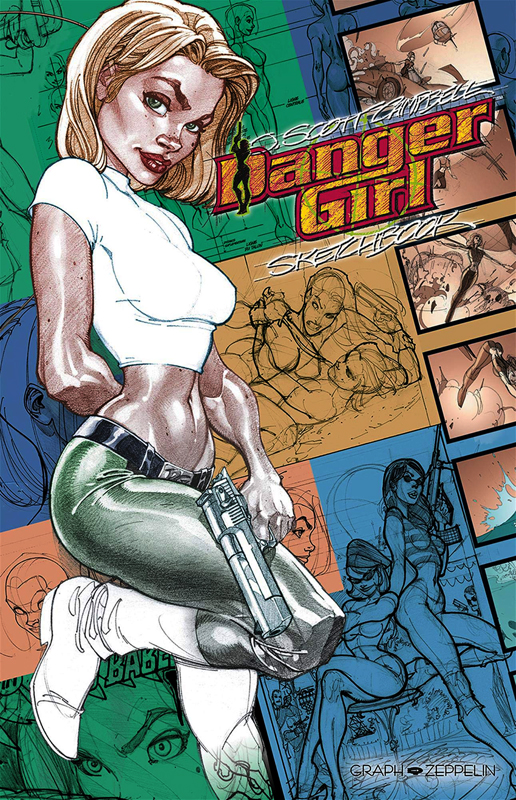 Danger girl : Sketchbook (0), comics chez Graph Zeppelin de Campbell