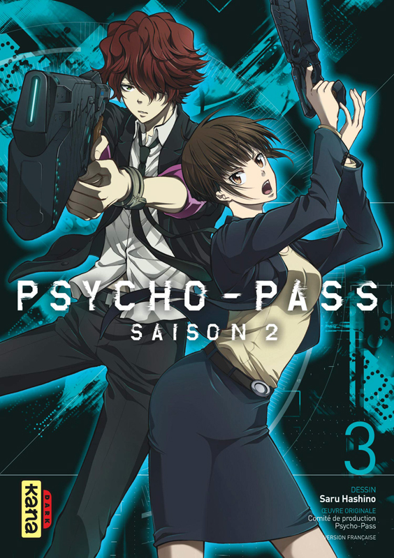  Psycho-pass Saison 2 T3, manga chez Kana de Hashino