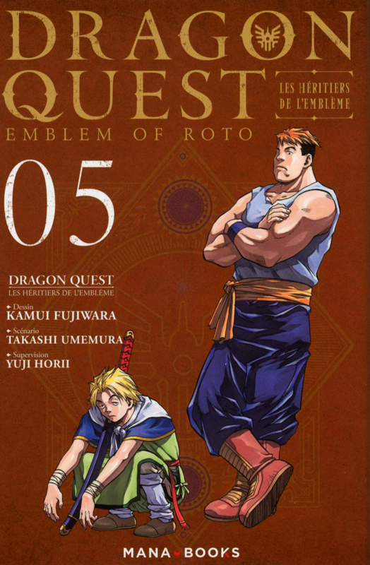  Dragon quest - Les héritiers de l’emblème T5, manga chez Mana Books de Eishima, Fujiwara