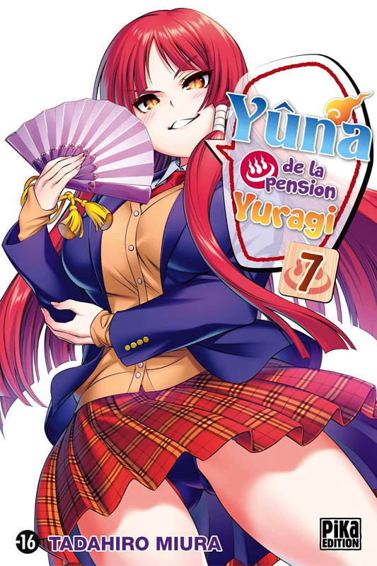  Yûna de la pension Yuragi T7, manga chez Pika de Miura