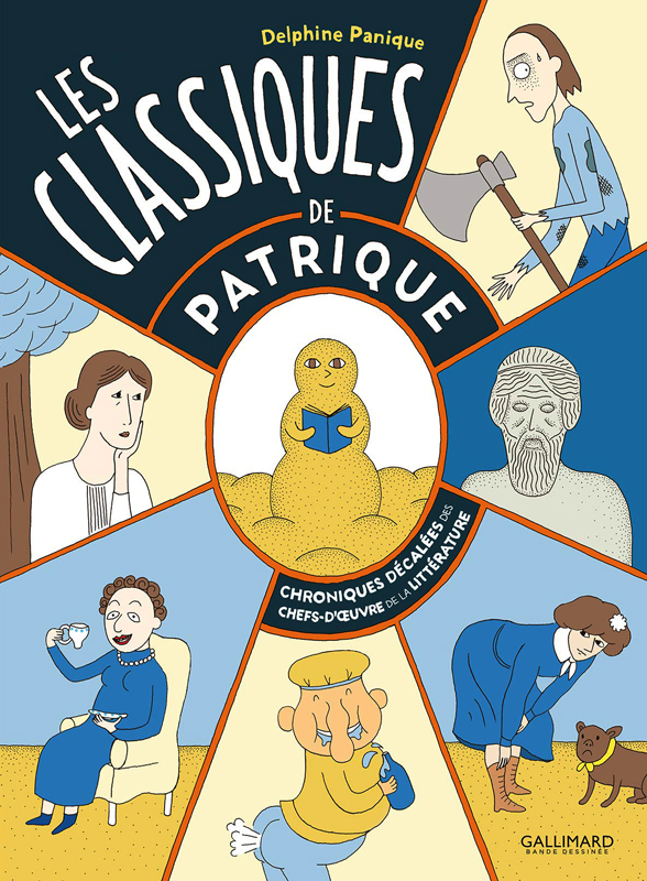 Les Classiques de Patrique, bd chez Gallimard de Panique
