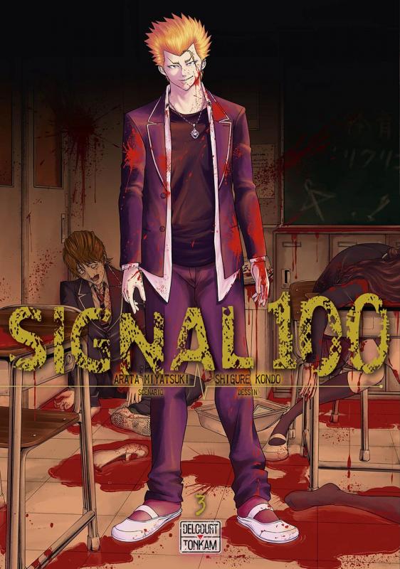  Signal 100 T3, manga chez Delcourt Tonkam de Miyatsuki, Kondo