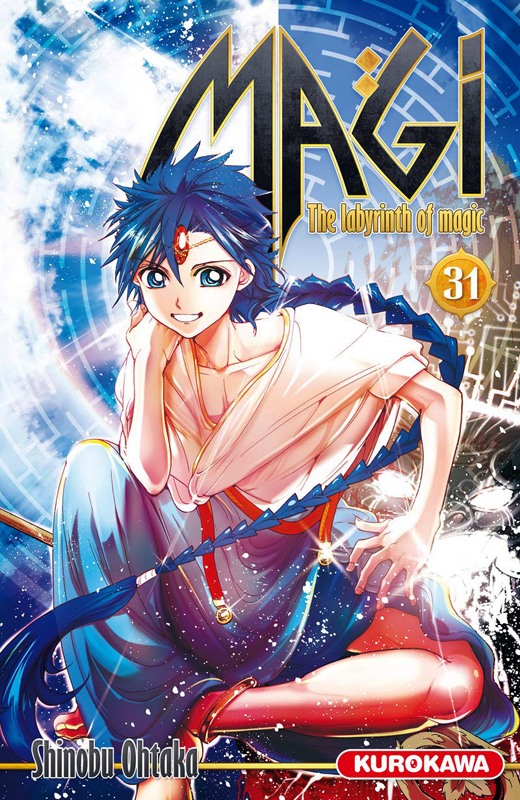  Magi, the labyrinth of magic  T31, manga chez Kurokawa de Ohtaka