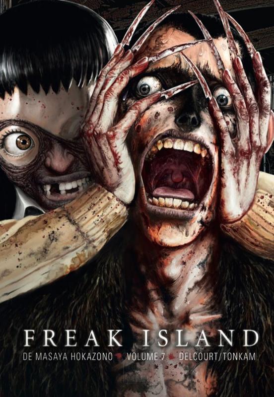  Freak island  T7, manga chez Delcourt Tonkam de Hokazono