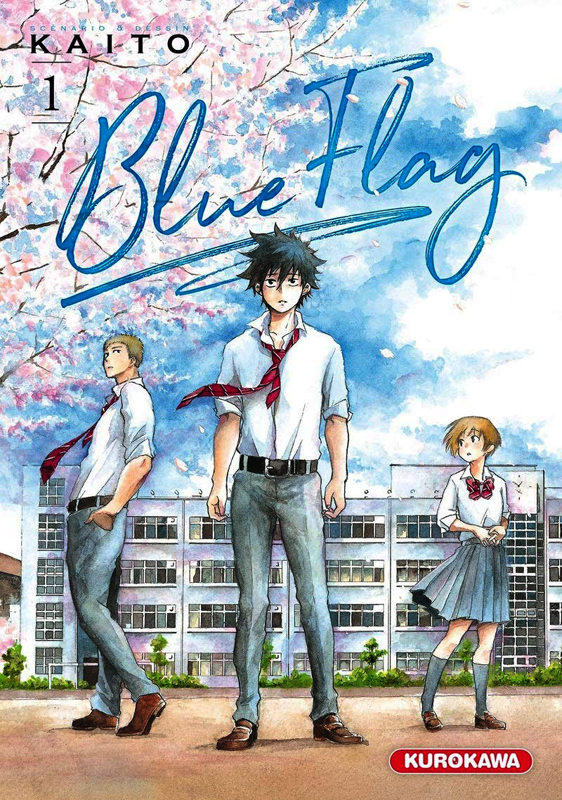  Blue flag T1, manga chez Kurokawa de Kaito