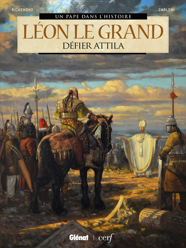Léon le Grand : Défier Attila (0), bd chez Glénat de Richemond, Carloni, Merli