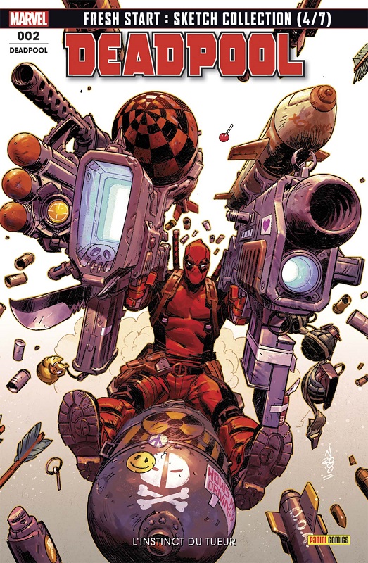 Deadpool T2 : L'instinct du tueur  (0), comics chez Panini Comics de Young, Klein