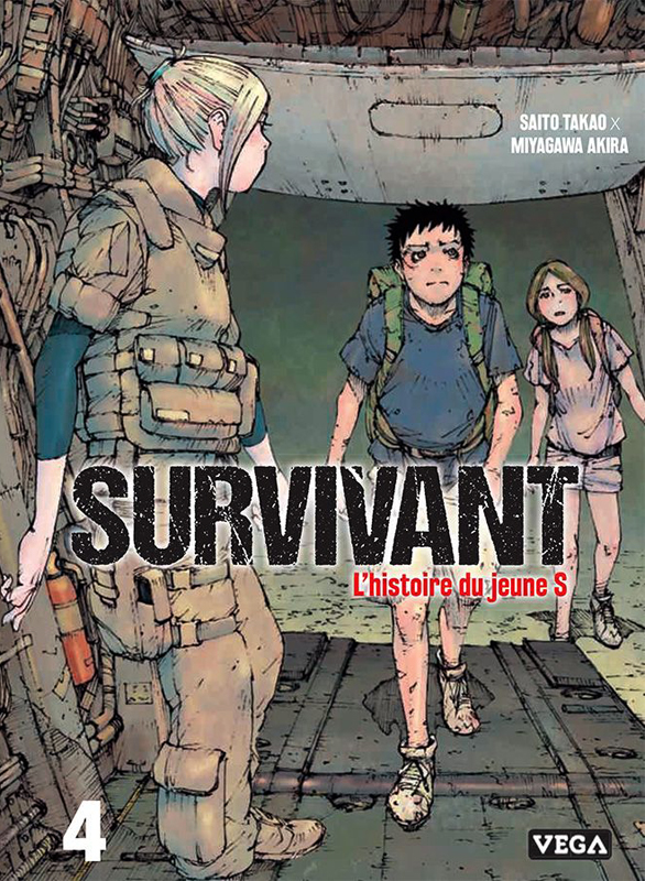  Survivant - l’histoire du jeune S T4, manga chez Vega de Saïto, Miyagawa