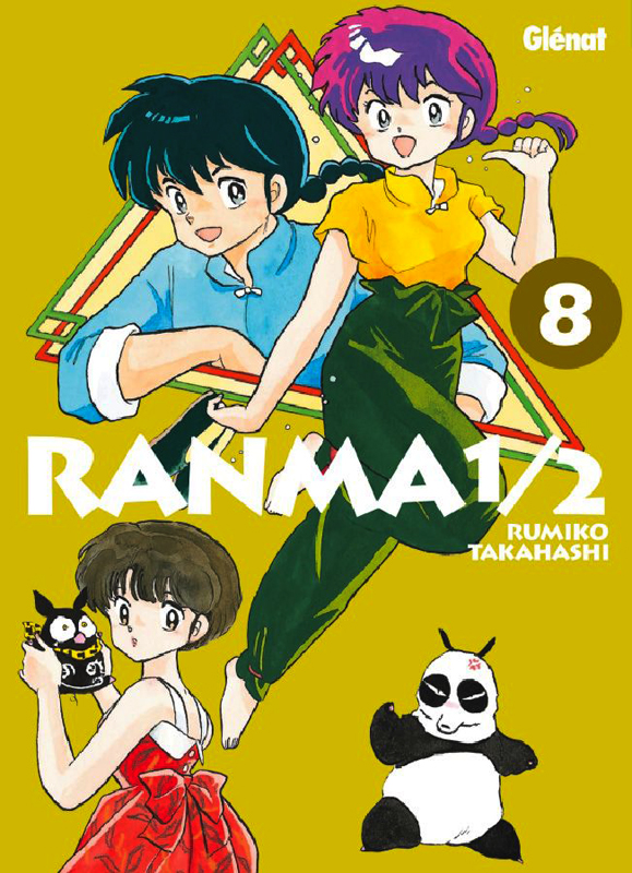  Ranma ½ T8, manga chez Glénat de Takahashi