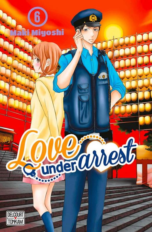 Love under arrest T6, manga chez Delcourt Tonkam de Miyoshi