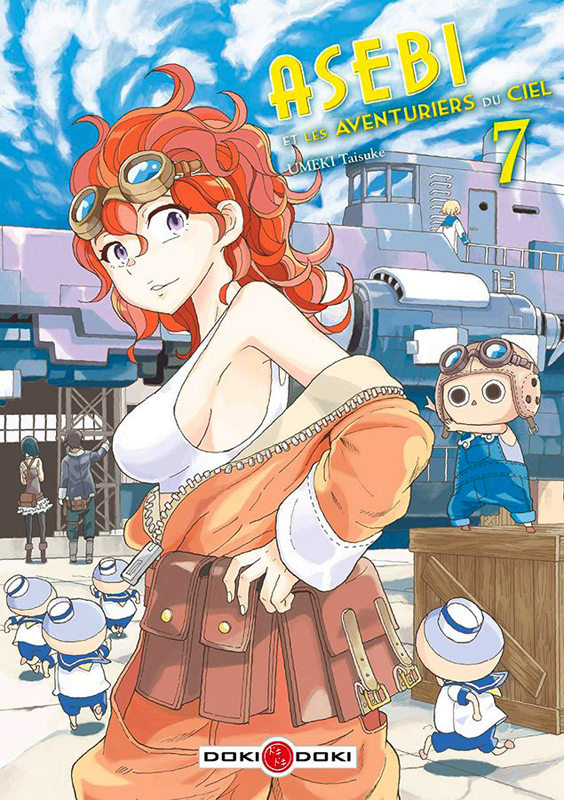  Asebi et les aventuriers du ciel  T7, manga chez Bamboo de Umeki