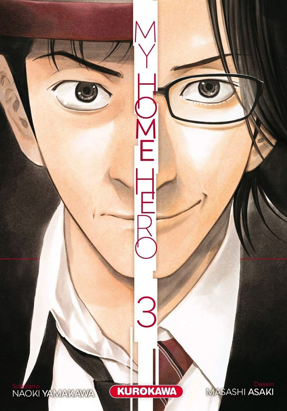  My home hero T3, manga chez Kurokawa de Yamakawa, Araki