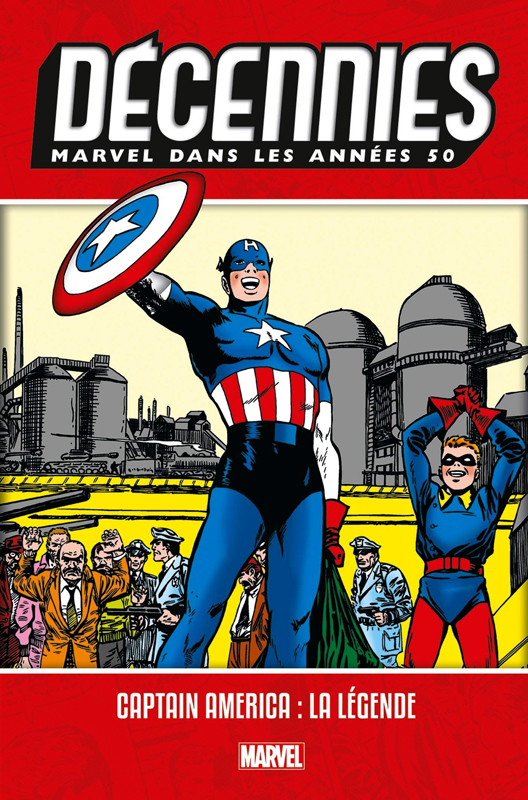 Décennies : Marvel dans les années 50 : Captain America : la légende  (0), comics chez Panini Comics de Chaykin, Abel, Benulis, Romita Sr, Lawrence, Delgado