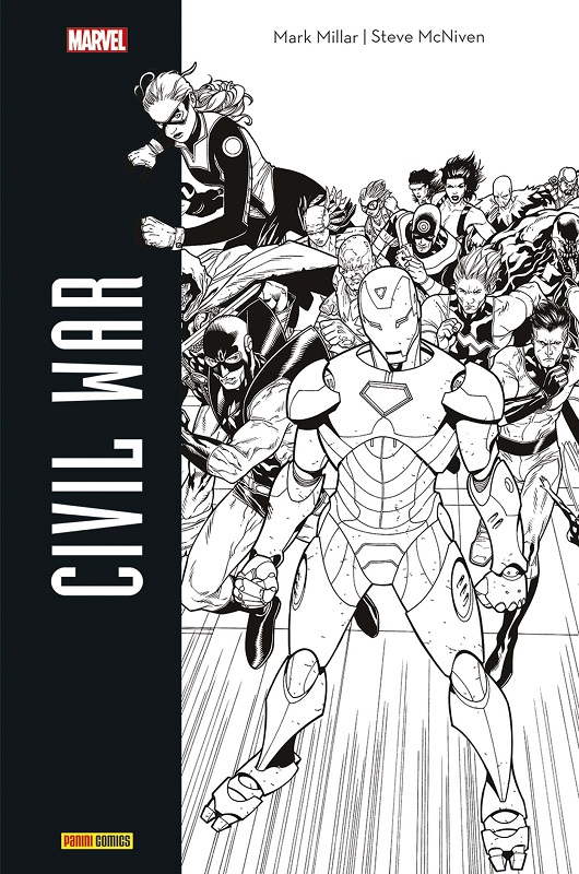 Civil War, comics chez Panini Comics de Millar, McNiven