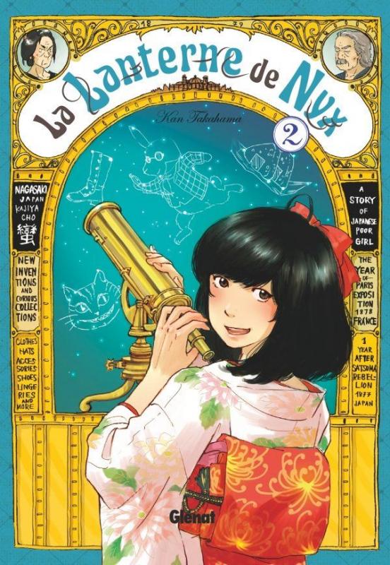La lanterne de Nyx  T2, manga chez Glénat de Takahama