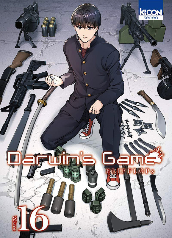  Darwin’s game T16, manga chez Ki-oon de FLIPFLOPs