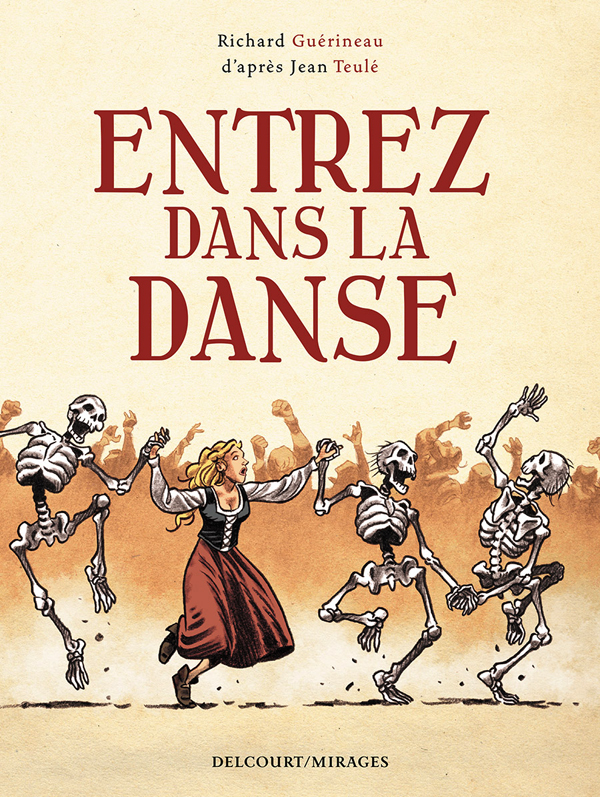 Entrez dans la danse, bd chez Delcourt de Guerineau