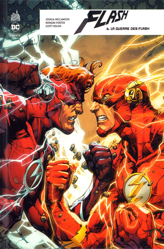  Flash Rebirth T6 : La guerre des Flash (0), comics chez Urban Comics de Williamson, Porter, Kolins, Hi-fi colour, Guerrero