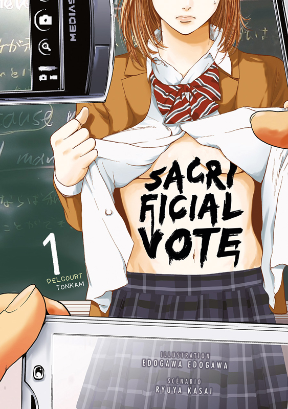  Sacrificial vote T1, manga chez Delcourt Tonkam de Kasai, Edogawa