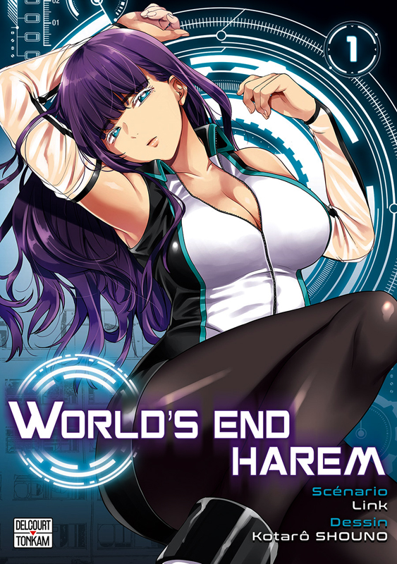  World’s end harem T1, manga chez Delcourt Tonkam de Link, Shôno