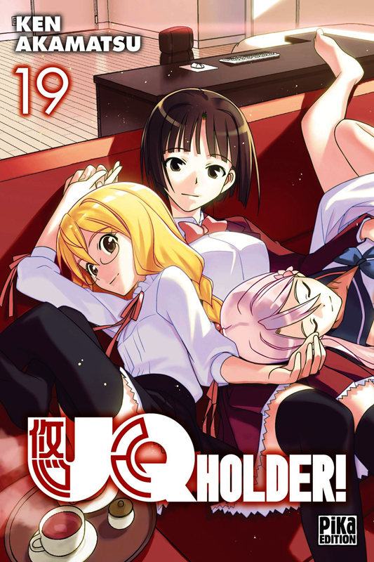  UQ Holder! T19, manga chez Pika de Akamatsu