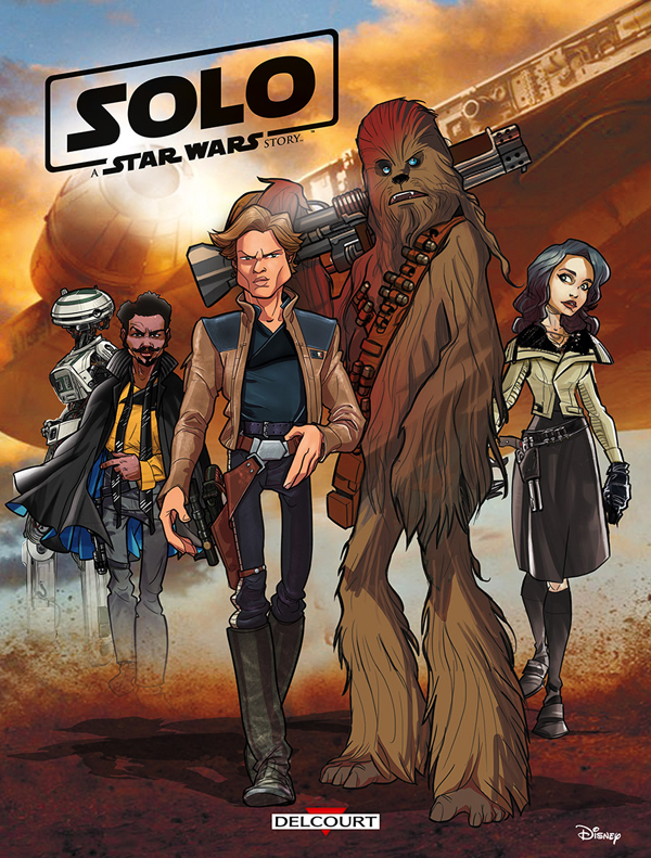 A Star Wars Story : Solo (0), comics chez Delcourt de Ferrari, Chimisso, Simeone, Kawaï Creative Studios, Turotti, Ghiglione