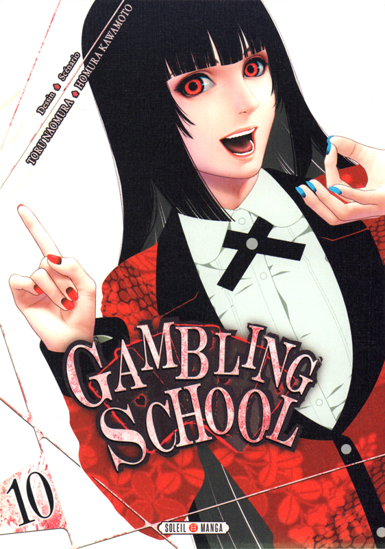  Gambling school T10, manga chez Soleil de Kawamoto, Naomura