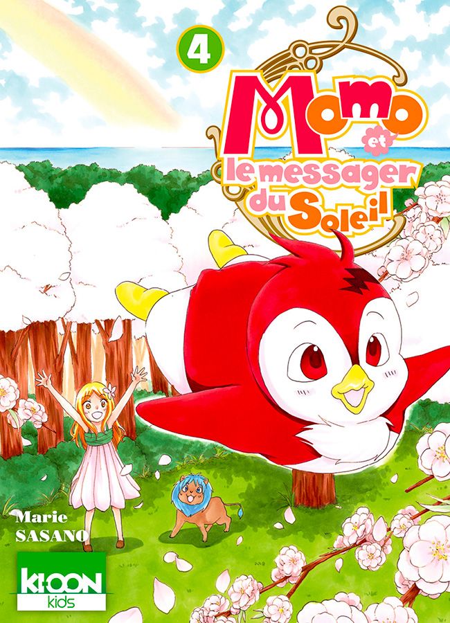  Momo et le messager du soleil T4, manga chez Ki-oon de Sasano