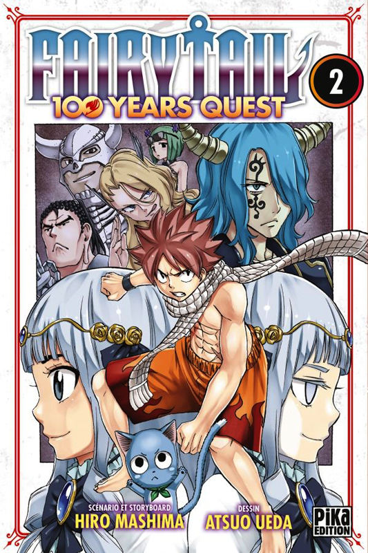  Fairy tail 100 years quest T2, manga chez Pika de Mashima, Ueda