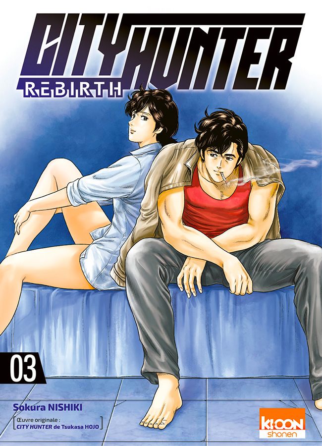  City Hunter rebirth T3, manga chez Ki-oon de Hôjô, Nishiki