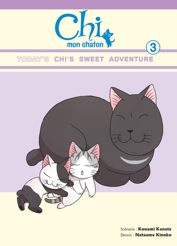  Chi mon chaton T3, manga chez Glénat de Konami, Kinoko