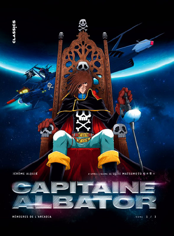  Capitaine Albator T1 : Mémoires de l'Arcadia (0), manga chez Kana de Alquié, Matsumoto