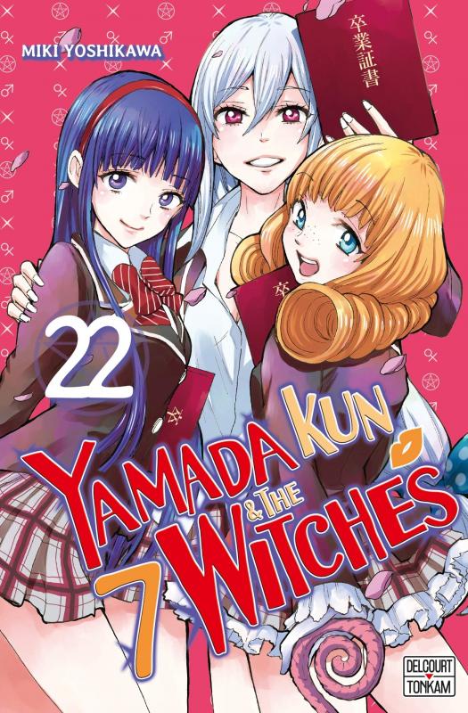  Yamada kun & the 7 witches T22, manga chez Delcourt Tonkam de Yoshikawa