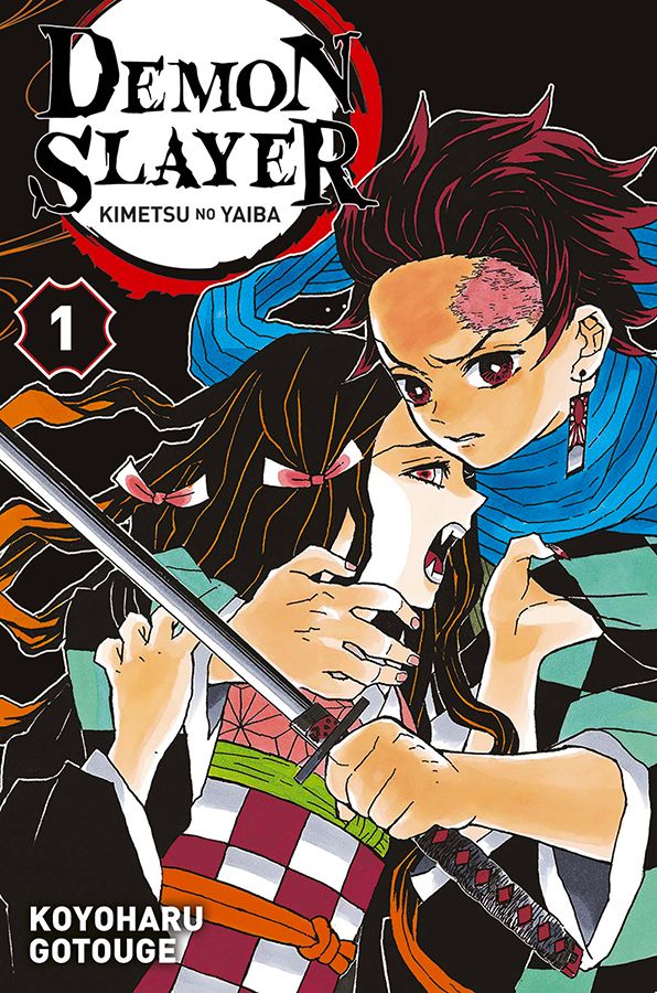  Demon slayer T1, manga chez Panini Comics de Gotouge