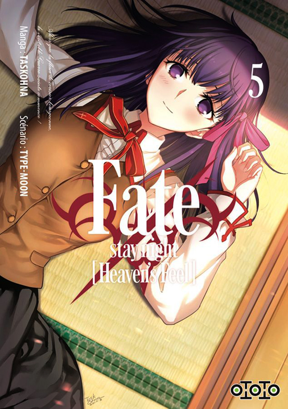  Fate stay night [Heaven’s feel] T5, manga chez Ototo de Type-moon, Taskohna